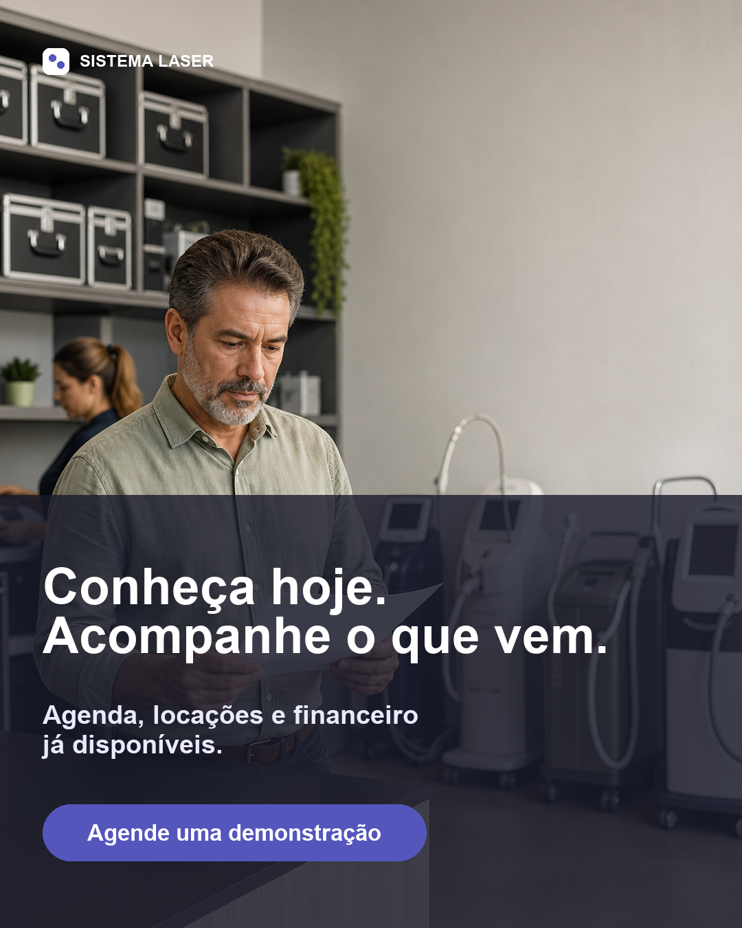 Proprietário de locadora convidado a conhecer a plataforma disponível hoje